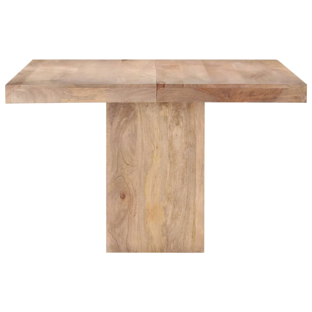 Τραπεζαρία 120 x 120 x 77 εκ. από Μασίφ Ξύλο Μάνγκο - PAKOBAZAAR