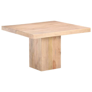Τραπεζαρία 120 x 120 x 77 εκ. από Μασίφ Ξύλο Μάνγκο - PAKOBAZAAR