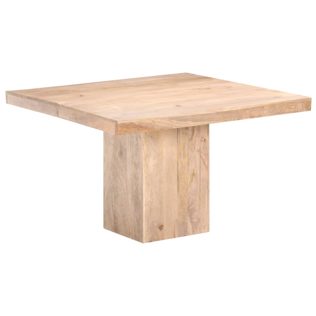 Τραπεζαρία 120 x 120 x 77 εκ. από Μασίφ Ξύλο Μάνγκο - PAKOBAZAAR
