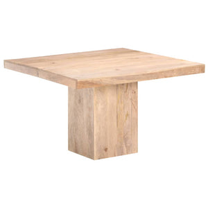 Τραπεζαρία 120 x 120 x 77 εκ. από Μασίφ Ξύλο Μάνγκο - PAKOBAZAAR