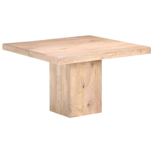 Τραπεζαρία 120 x 120 x 77 εκ. από Μασίφ Ξύλο Μάνγκο - PAKOBAZAAR