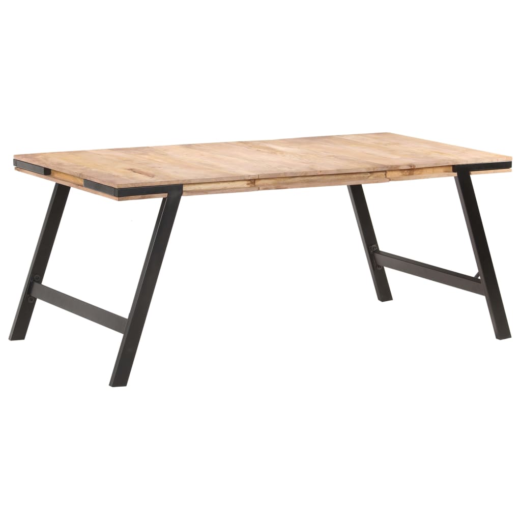 Τραπεζαρία 180 x 90 x 76 εκ. από Μασίφ Ξύλο Μάνγκο - PAKOBAZAAR