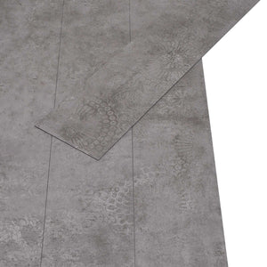 Πλάκες Δαπέδου 36 pcs Σκυρόχρωμο Γκρι 5,02 m² PVC - Pakobazaar