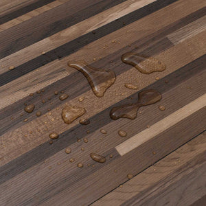 Πλάκες Δαπέδου 36 pcs Καφέ με ρίγες 5,02 m² PVC - Pakobazaar