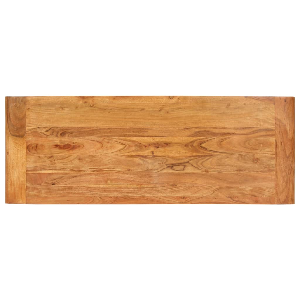 Τραπέζι Κονσόλα 110x40x76 εκ. Μασίφ Ξύλο Ακακίας Μελί Φινίρισμα - PAKOBAZAAR