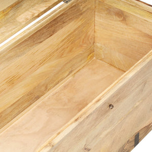 Μπαούλο 90 x 40 x 40 εκ. από Μασίφ Ξύλο Μάνγκο - PAKOBAZAAR