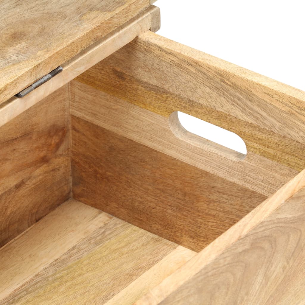 Μπαούλο 90 x 40 x 45 εκ. από Μασίφ Ξύλο Μάνγκο - PAKOBAZAAR