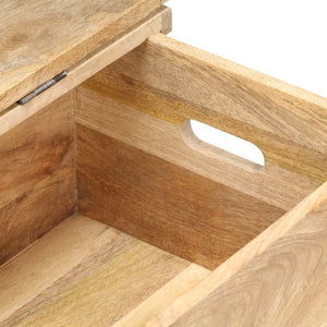 Μπαούλο 90 x 40 x 45 εκ. από Μασίφ Ξύλο Μάνγκο - PAKOBAZAAR