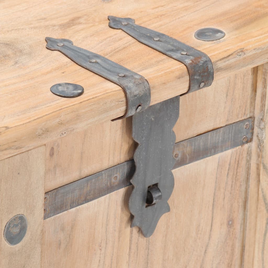 Μπαούλο 90 x 40 x 40 εκ. από Μασίφ Ξύλο Ακακίας - PAKOBAZAAR
