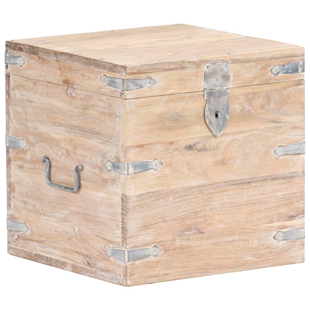 Μπαούλο 40 x 40 x 40 εκ. από Μασίφ Ξύλο Ακακίας - PAKOBAZAAR