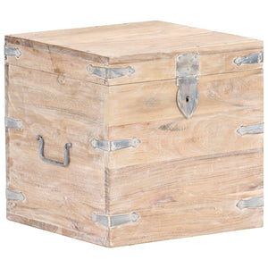 Μπαούλο 40 x 40 x 40 εκ. από Μασίφ Ξύλο Ακακίας - PAKOBAZAAR