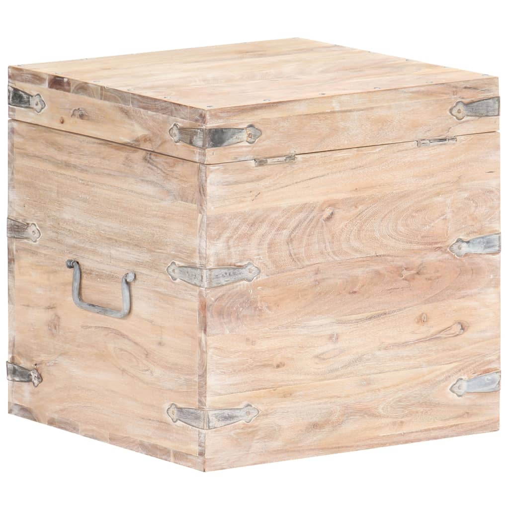 Μπαούλο 40 x 40 x 40 εκ. από Μασίφ Ξύλο Ακακίας - PAKOBAZAAR