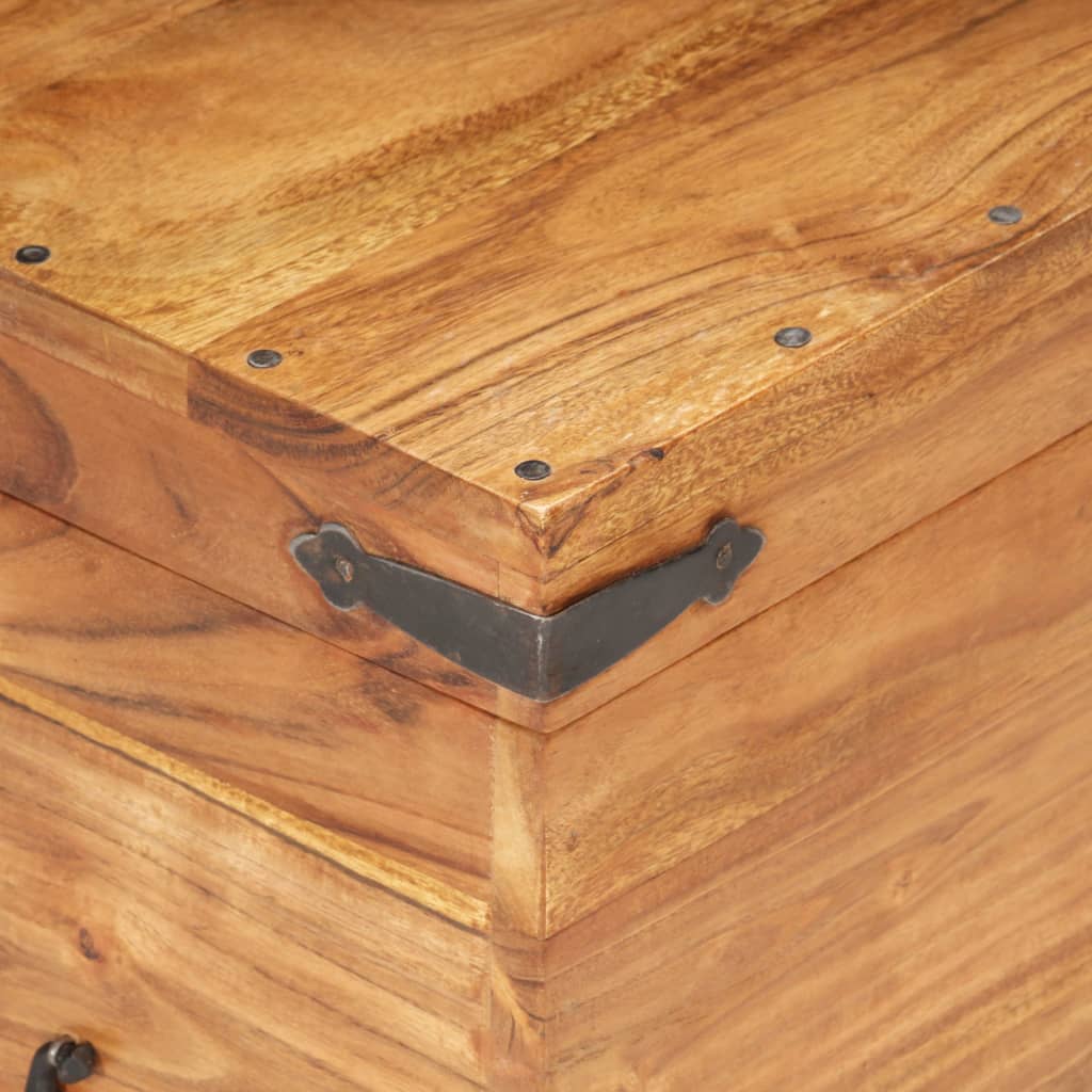 Μπαούλο 90 x 40 x 40 εκ. από Μασίφ Ξύλο Ακακίας - PAKOBAZAAR