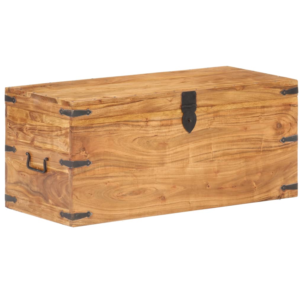Μπαούλο 90 x 40 x 40 εκ. από Μασίφ Ξύλο Ακακίας - PAKOBAZAAR