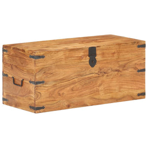 Μπαούλο 90 x 40 x 40 εκ. από Μασίφ Ξύλο Ακακίας - PAKOBAZAAR