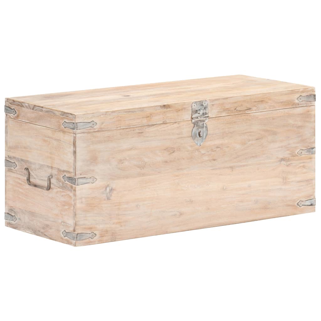 Μπαούλο 90 x 40 x 40 εκ. από Μασίφ Ξύλο Ακακίας - PAKOBAZAAR