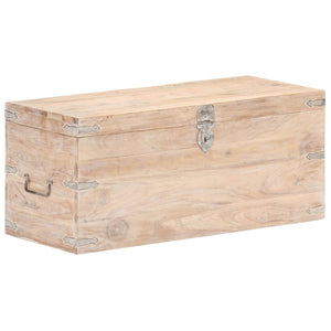 Μπαούλο 90 x 40 x 40 εκ. από Μασίφ Ξύλο Ακακίας - PAKOBAZAAR