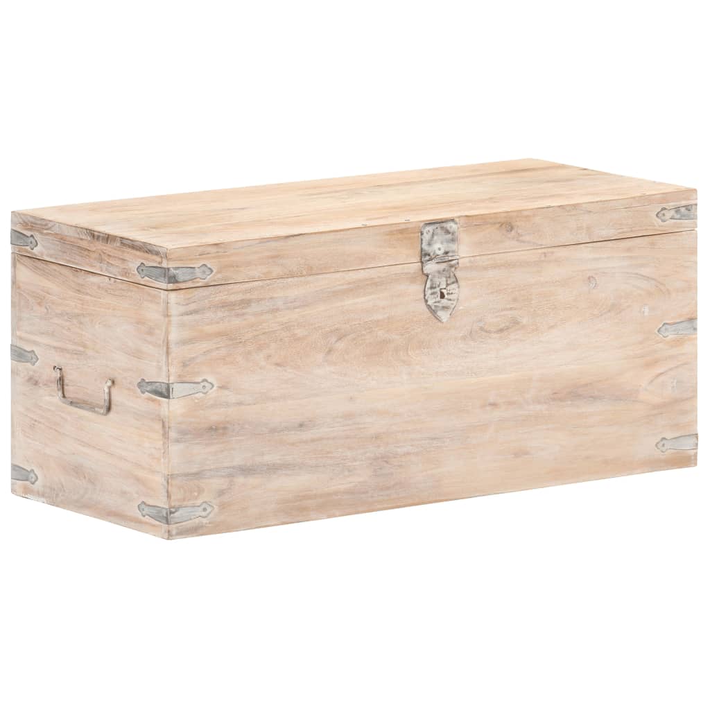 Μπαούλο 90 x 40 x 40 εκ. από Μασίφ Ξύλο Ακακίας - PAKOBAZAAR