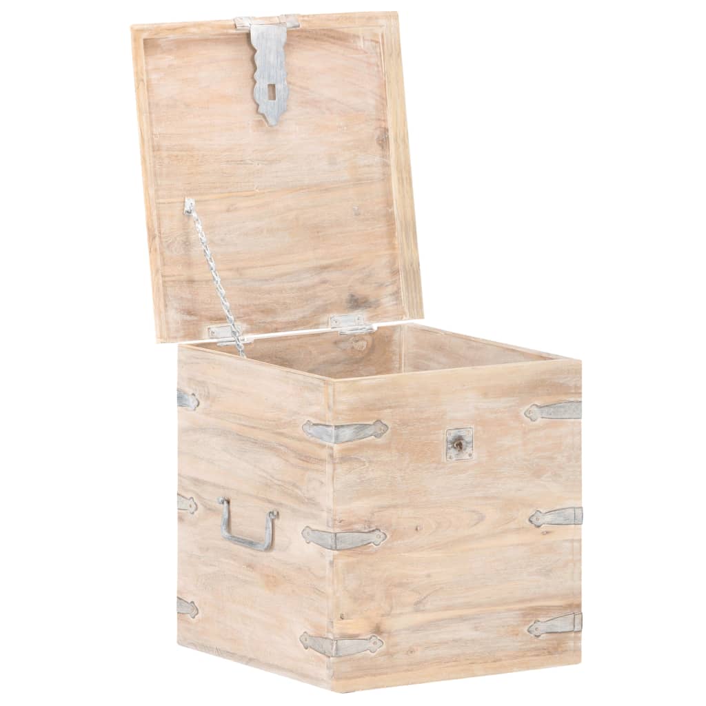 Μπαούλο 40 x 40 x 40 εκ. από Μασίφ Ξύλο Ακακίας - PAKOBAZAAR