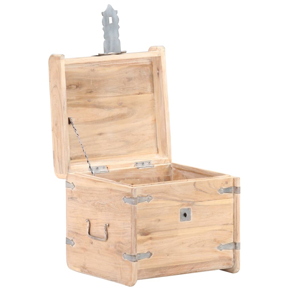 Μπαούλο 40 x 40 x 40 εκ. από Μασίφ Ξύλο Ακακίας - PAKOBAZAAR