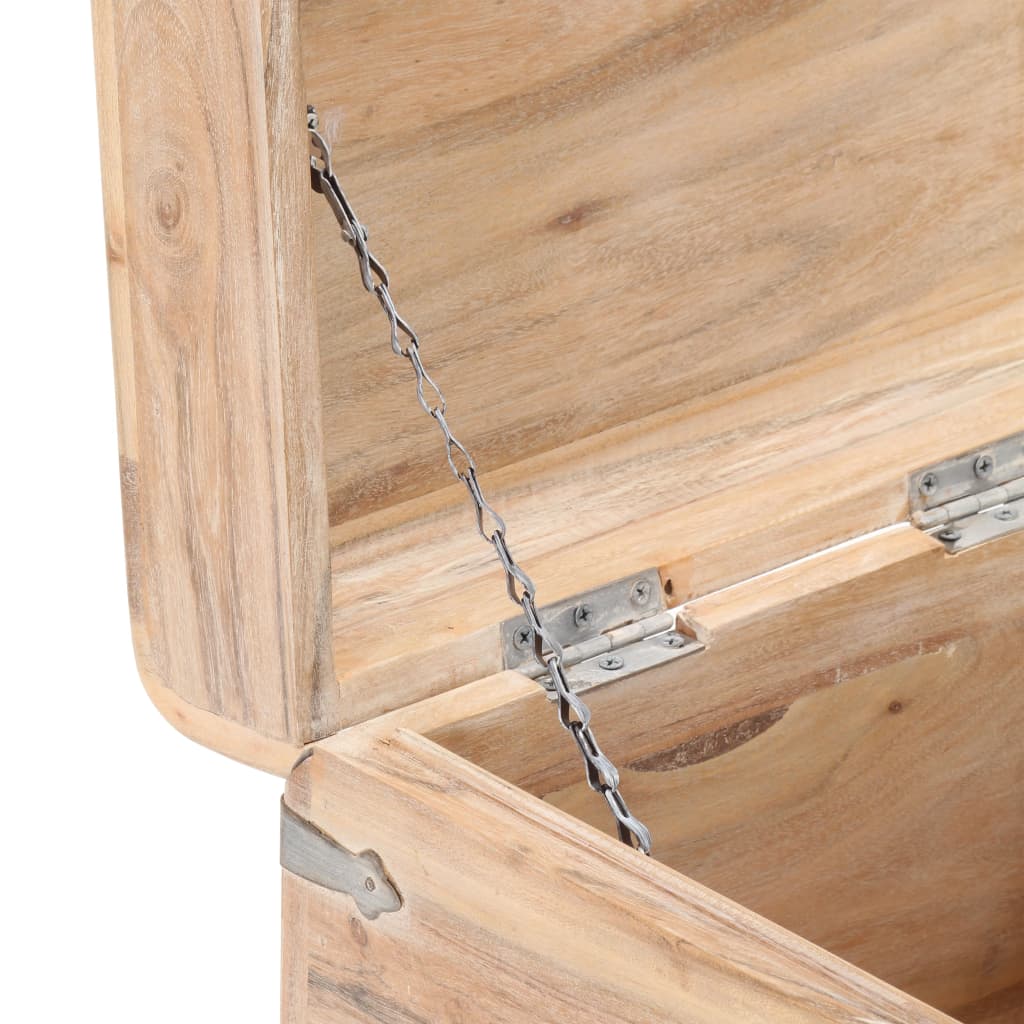 Μπαούλο 40 x 40 x 40 εκ. από Μασίφ Ξύλο Ακακίας - PAKOBAZAAR