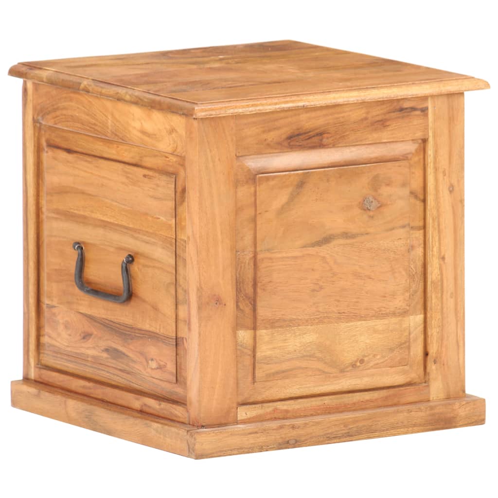 Μπαούλο 40 x 40 x 40 εκ. από Μασίφ Ξύλο Ακακίας - PAKOBAZAAR