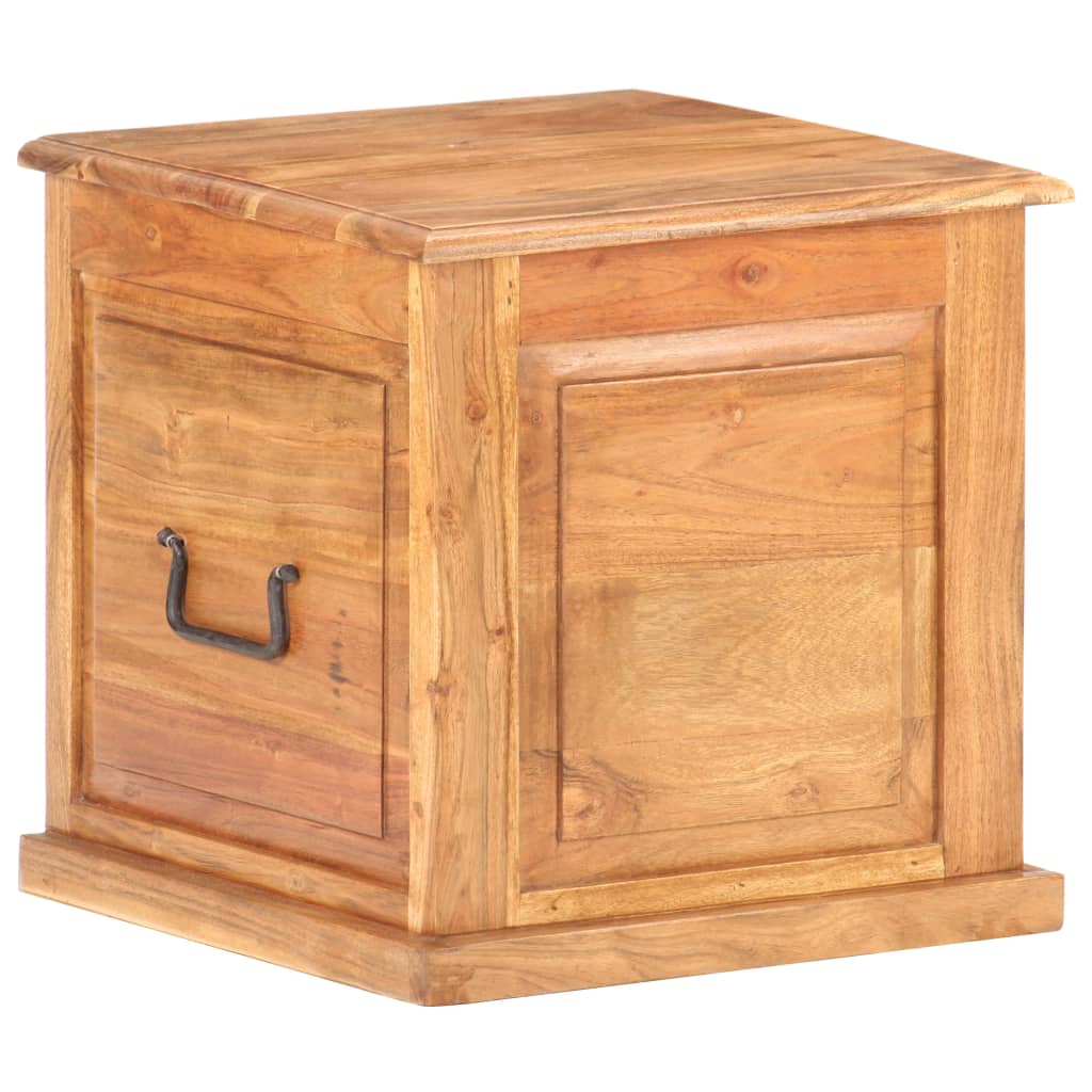 Μπαούλο 40 x 40 x 40 εκ. από Μασίφ Ξύλο Ακακίας - PAKOBAZAAR