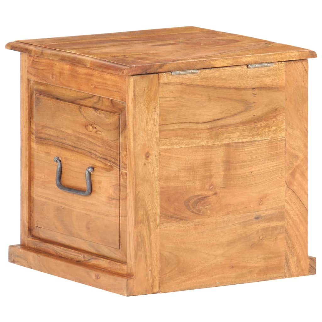 Μπαούλο 40 x 40 x 40 εκ. από Μασίφ Ξύλο Ακακίας - PAKOBAZAAR
