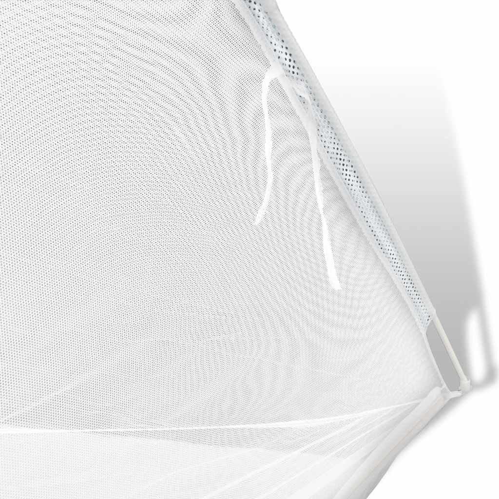 Σκηνή Κάμπινγκ Λευκή 200 x 120 x 130 εκ. από Fiberglass - PAKOBAZAAR