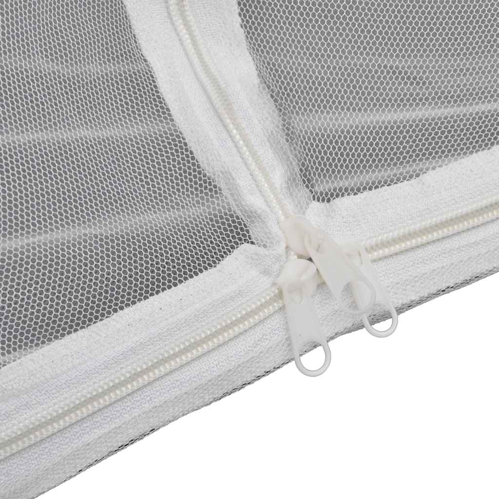 Σκηνή Κάμπινγκ Λευκή 200 x 120 x 130 εκ. από Fiberglass - PAKOBAZAAR