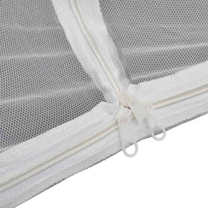 Σκηνή Κάμπινγκ Λευκή 200 x 120 x 130 εκ. από Fiberglass - PAKOBAZAAR