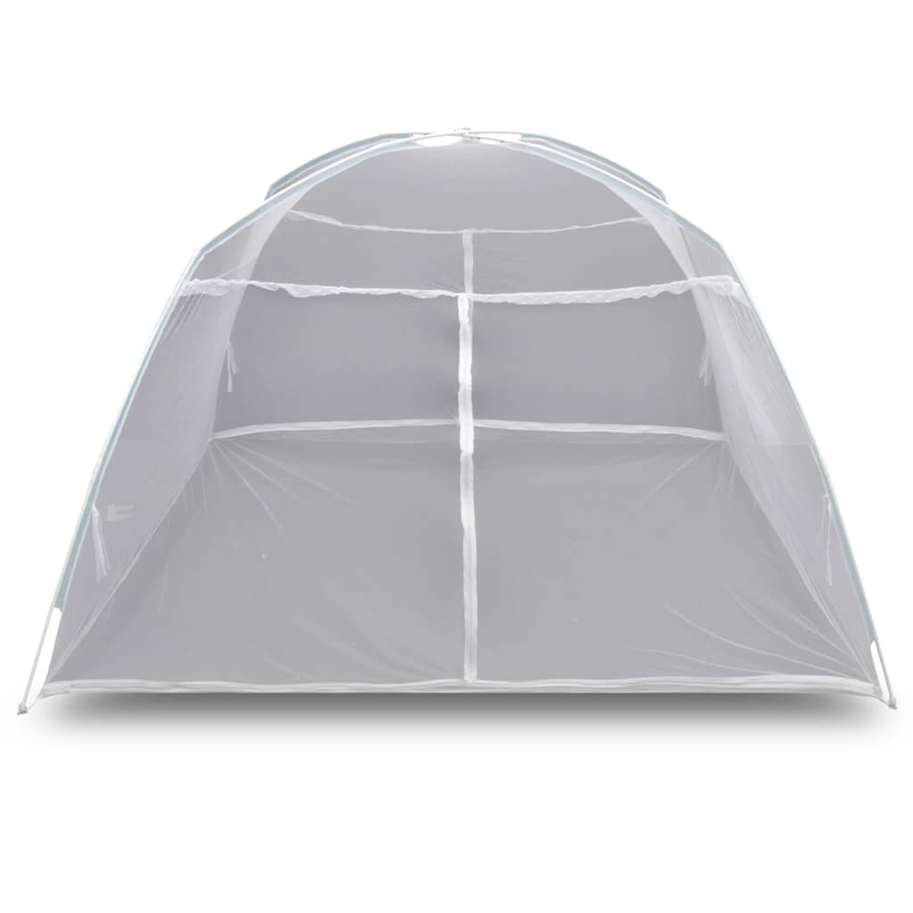 Σκηνή Camping Λευκή 200 x 150 x 145 εκ. από Υαλόνημα - PAKOBAZAAR