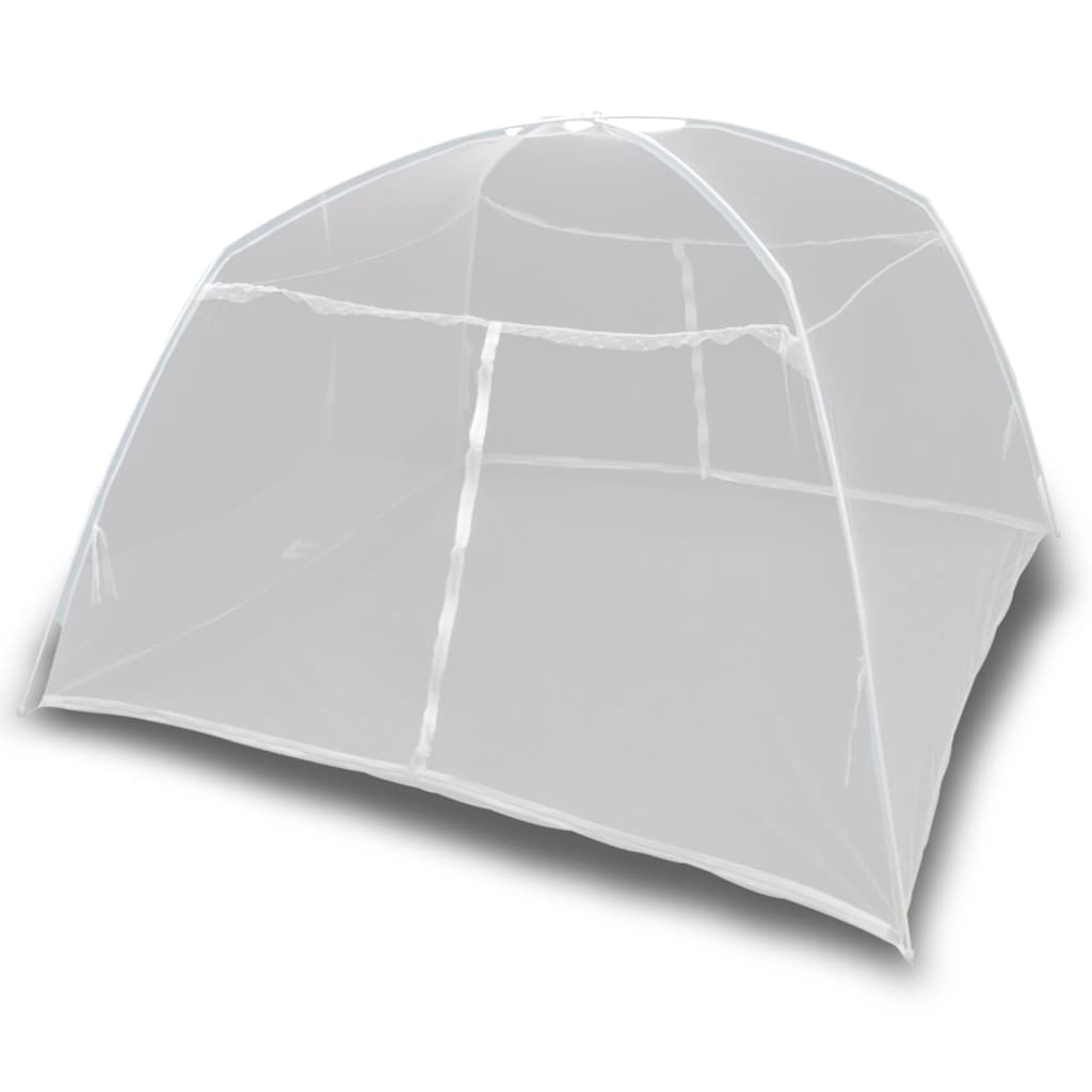 Σκηνή Κάμπινγκ Λευκή 200 x 180 x 150 εκ. από Fiberglass - PAKOBAZAAR