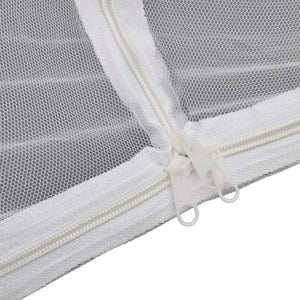 Σκηνή Κάμπινγκ Λευκή 200 x 180 x 150 εκ. από Fiberglass - PAKOBAZAAR