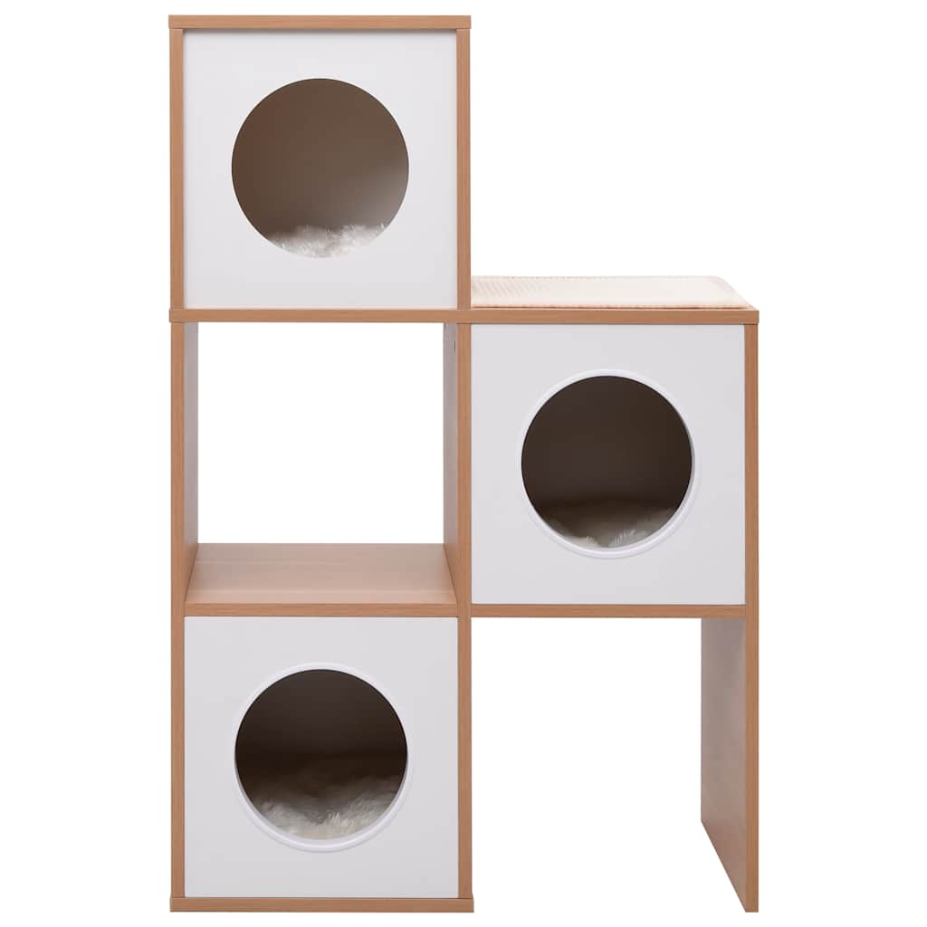 Γατόσπιτο Πολυκατοικία 100 εκ. με Στύλους Ξυσίματος από Σιζάλ - PAKOBAZAAR