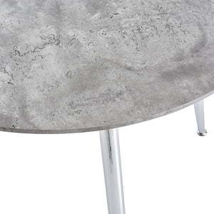 Σετ Τραπεζαρίας 3 Τεμαχίων Ανοιχτό Γκρι από Συνθετικό Δέρμα