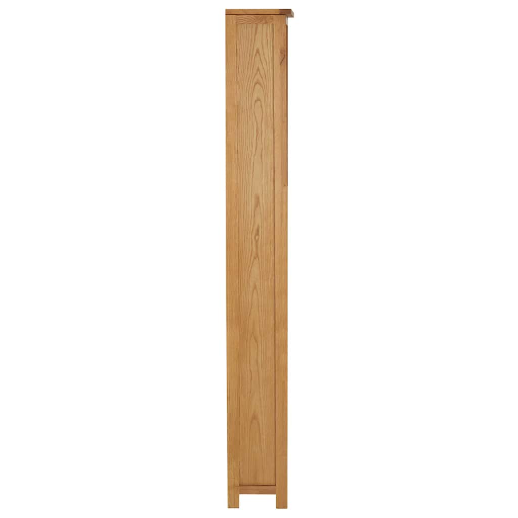 Βιβλιοθήκη 52 x 22,5 x 170 εκ. από Μασίφ Ξύλο Δρυός
