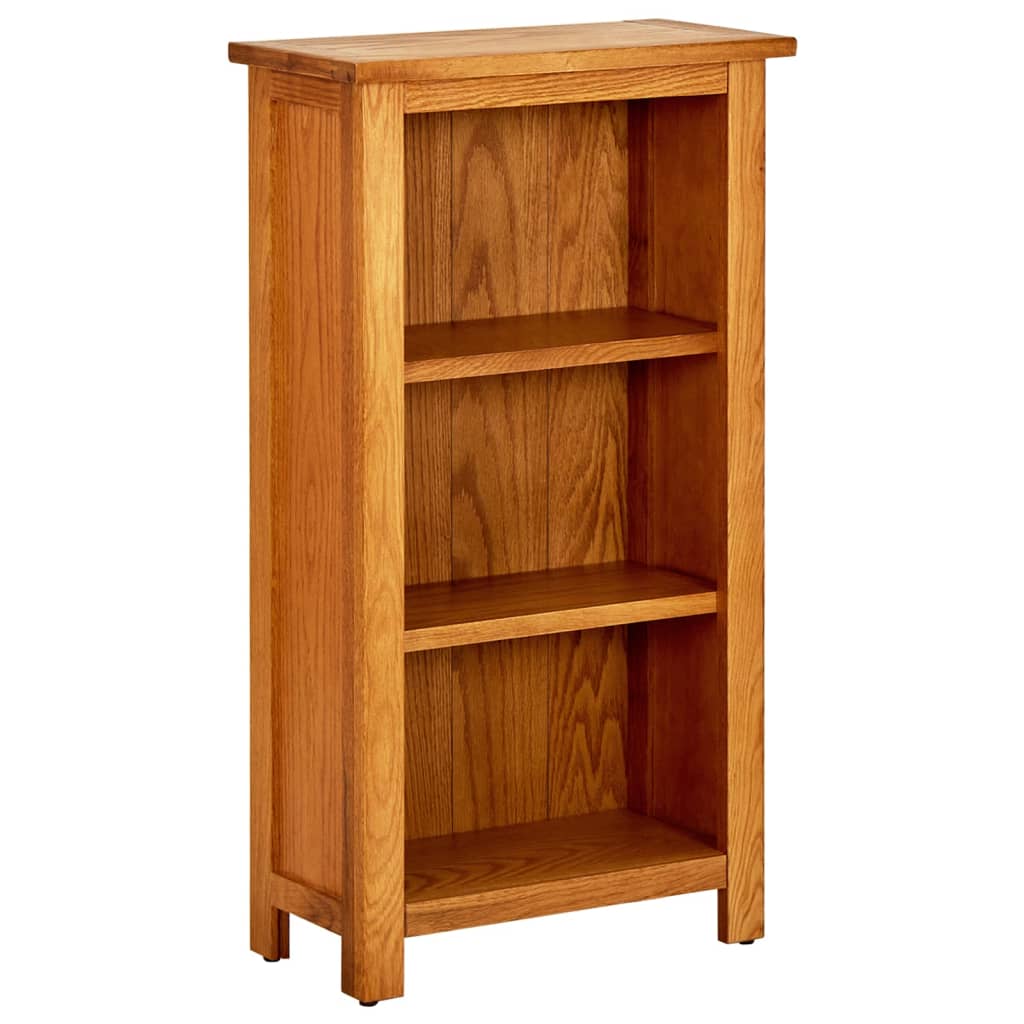 Βιβλιοθήκη 45 x 22,5 x 82 εκ. από Μασίφ Ξύλο Δρυός - Pakobazaar