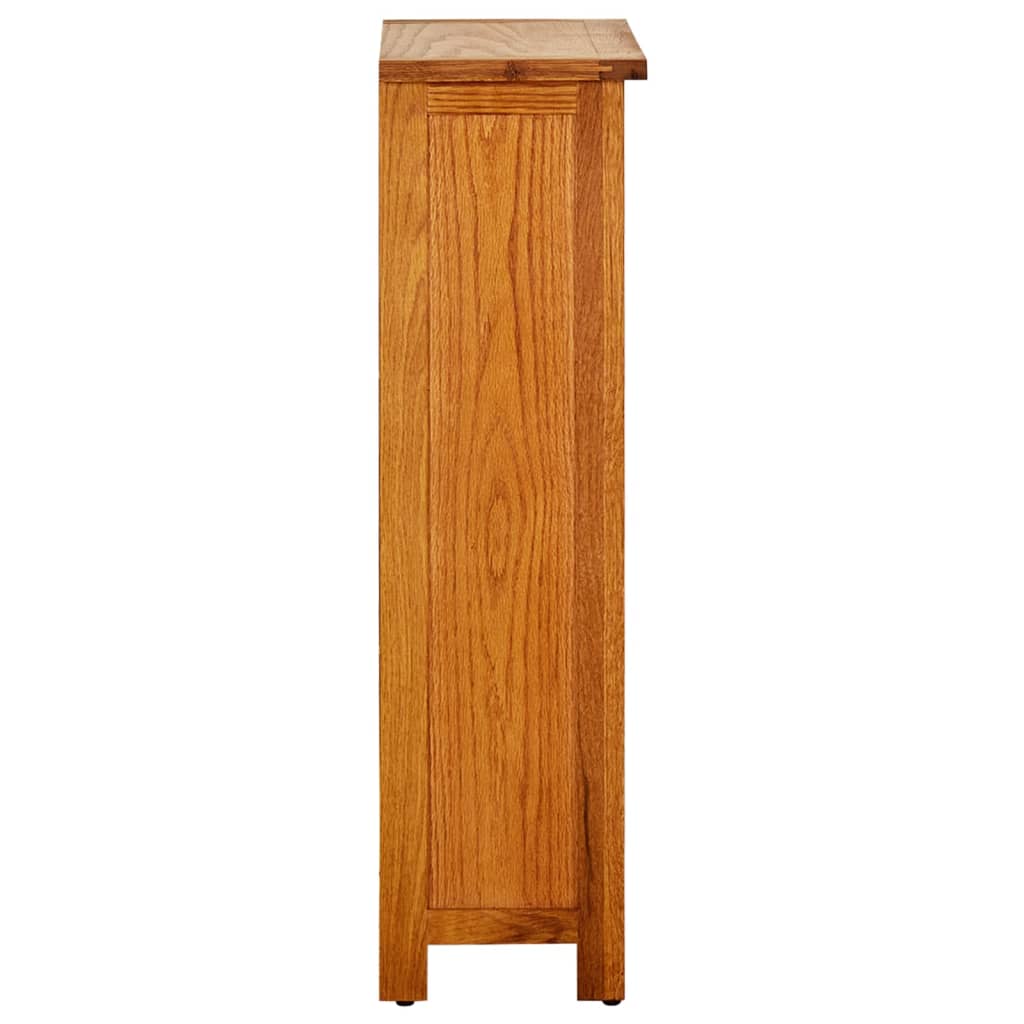 Βιβλιοθήκη 45 x 22,5 x 82 εκ. από Μασίφ Ξύλο Δρυός - Pakobazaar