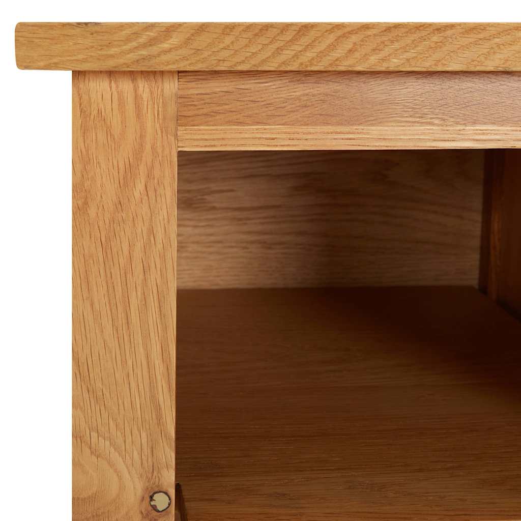 Παπουτσοθήκη 120 x 37 x 45 εκ. από Μασίφ Ξύλο Δρυός