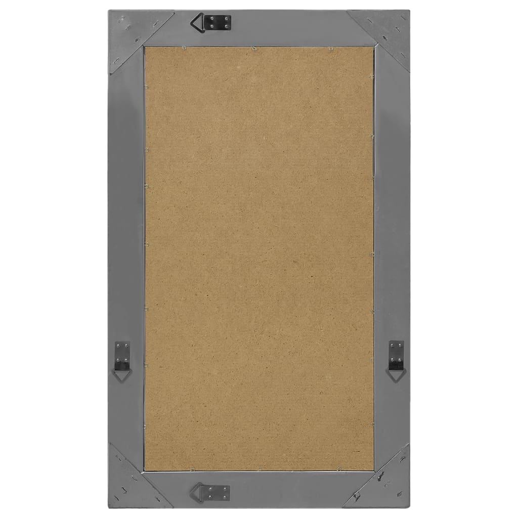 Καθρέφτης Τοίχου με Μπαρόκ Στιλ Μαύρος 50 x 80 εκ. - Pakobazaar