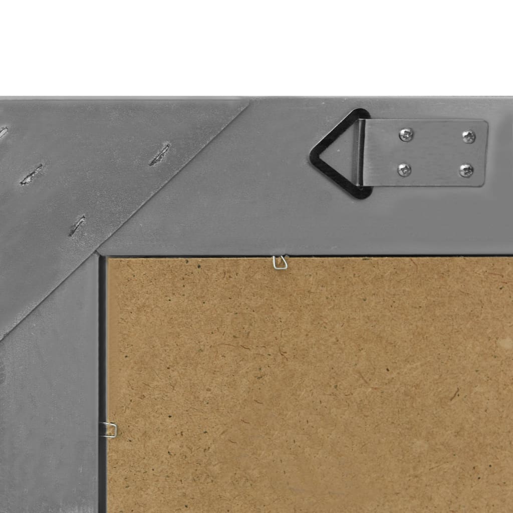 Καθρέφτης Τοίχου με Μπαρόκ Στιλ Μαύρος 50 x 80 εκ. - Pakobazaar