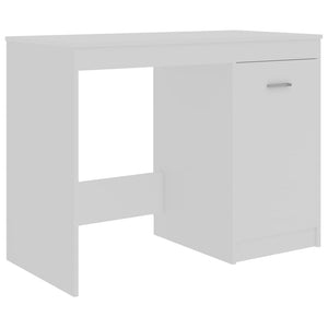 Γραφείο Λευκό 140 x 50 x 76 εκ. από Επεξ. Ξύλο - PAKOBAZAAR