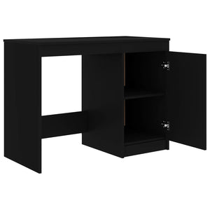 Γραφείο Μαύρο 140 x 50 x 76 εκ. από Επεξ. Ξύλο - PAKOBAZAAR