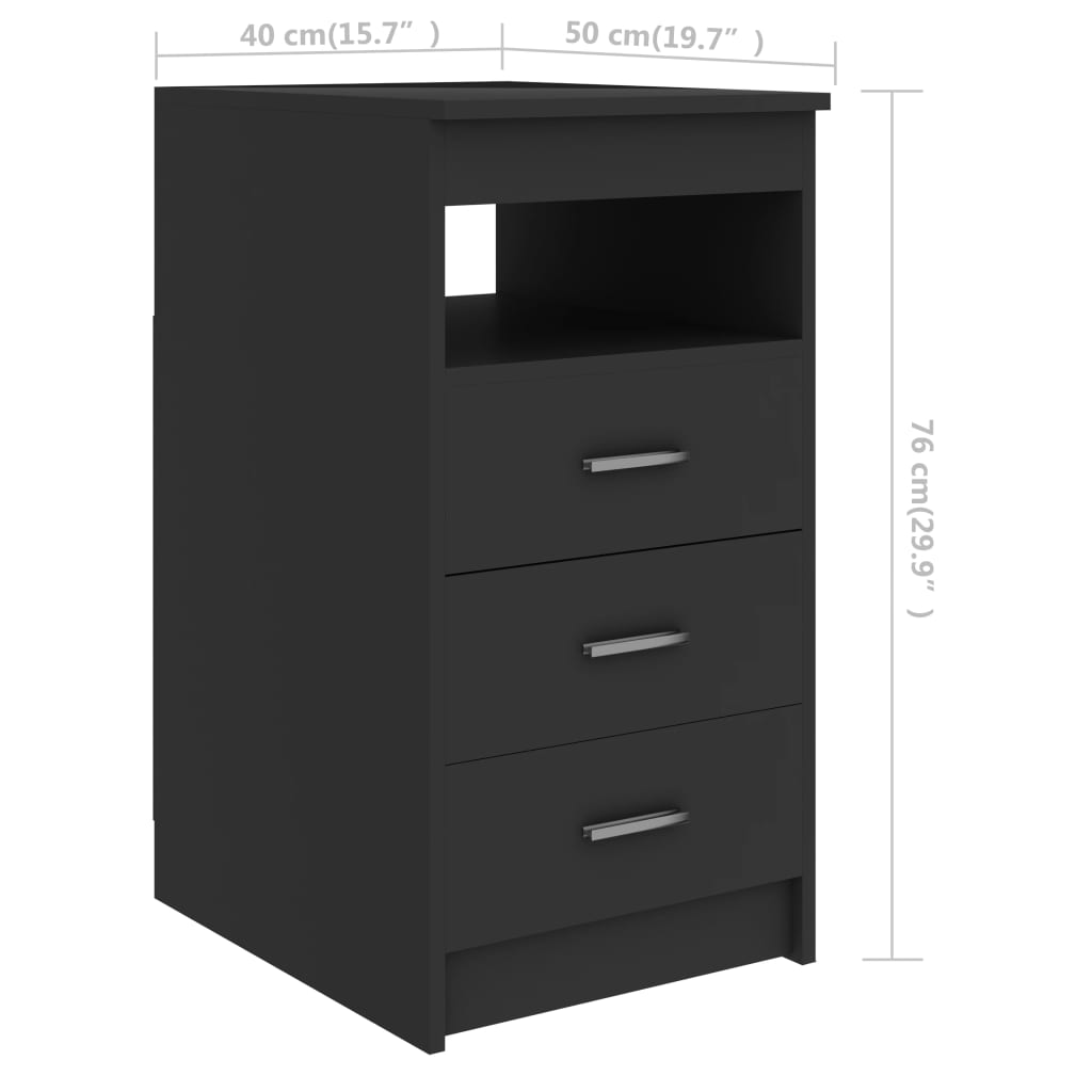 Γραφείο Γκρι 140 x 50 x 76 εκ. από Επεξ. Ξύλο