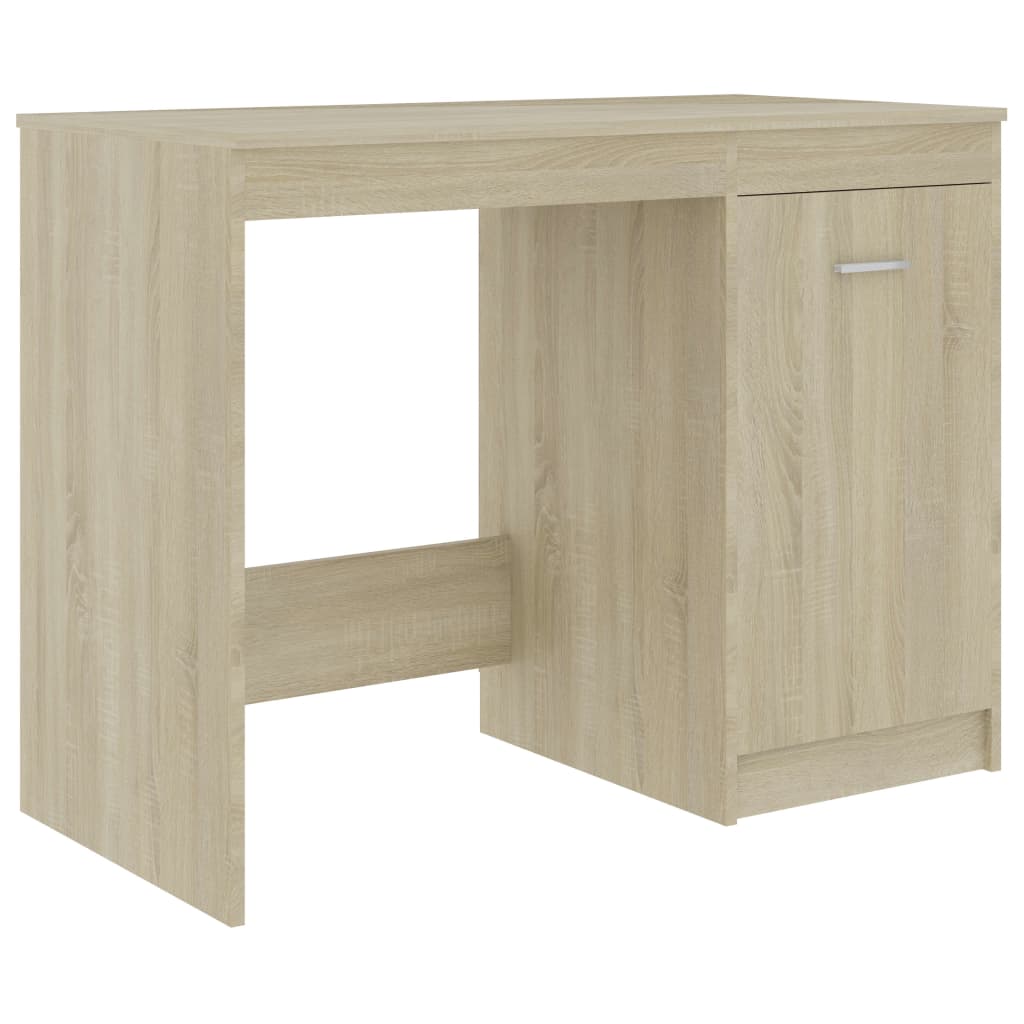 Γραφείο Χρώμα Sonoma Δρυς 140 x 50 x 76 εκ. από Επεξ. Ξύλο - Pakobazaar