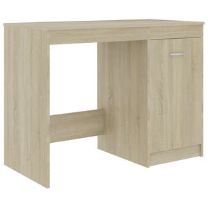 Γραφείο Χρώμα Sonoma Δρυς 140 x 50 x 76 εκ. από Επεξ. Ξύλο - Pakobazaar