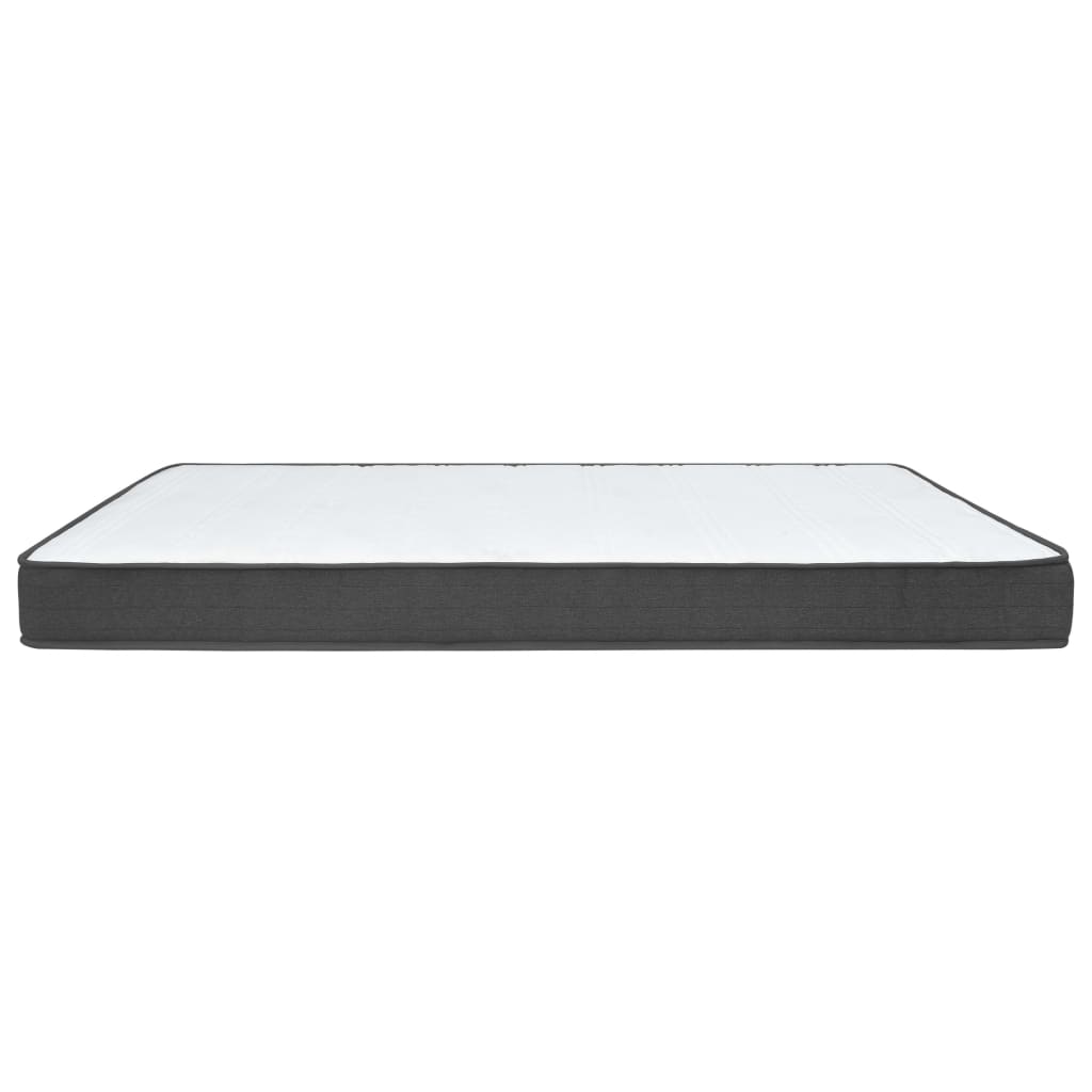 Κρεβάτι Boxspring Σκούρο Γκρι 90 x 200 εκ. Υφασμάτινο - Pakobazaar