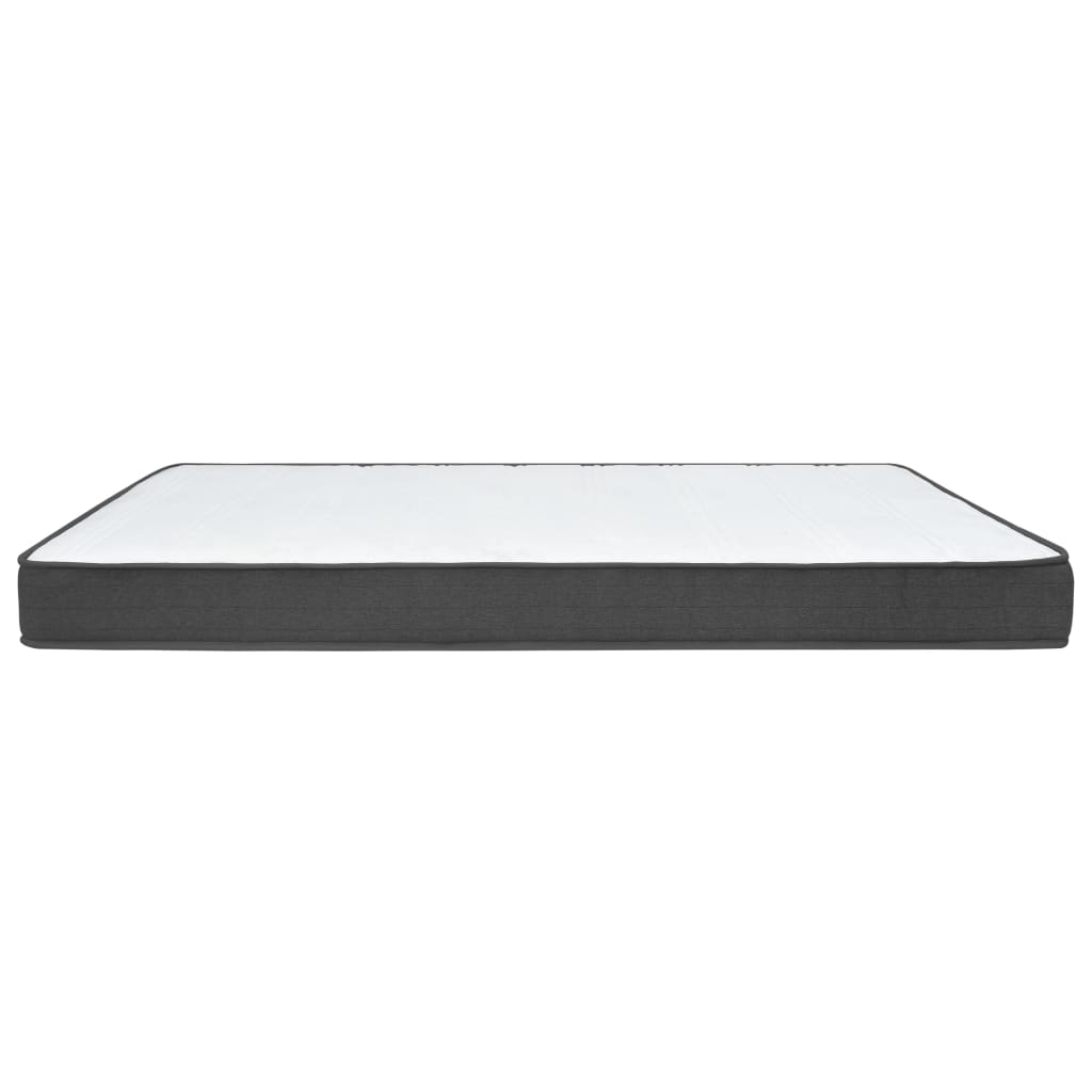 Κρεβάτι Boxspring Σκούρο Γκρι 120 x 200 εκ. Υφασμάτινο - PAKOBAZAAR