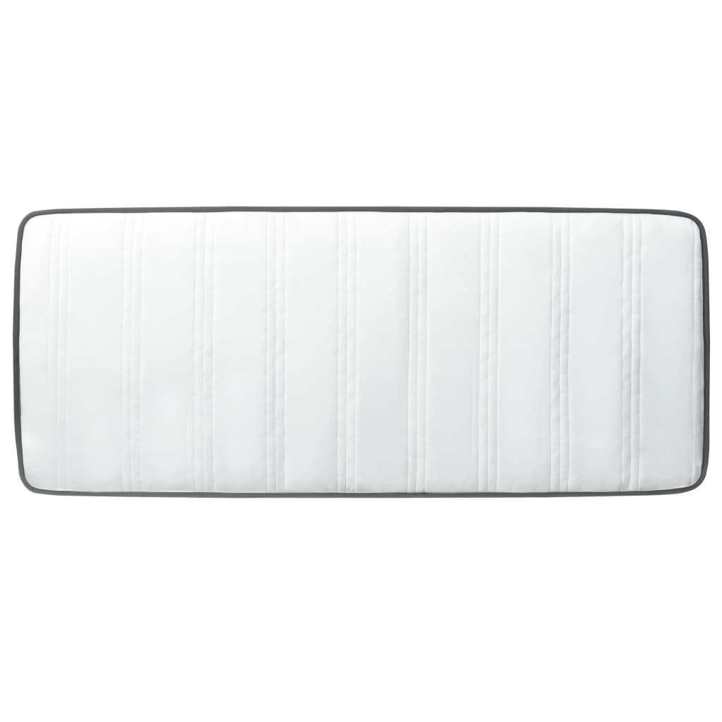 Κρεβάτι Boxspring Σκούρο Γκρι 120 x 200 εκ. Υφασμάτινο - PAKOBAZAAR